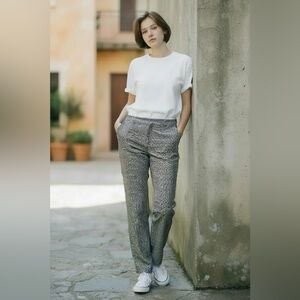 J Jill black and white pants